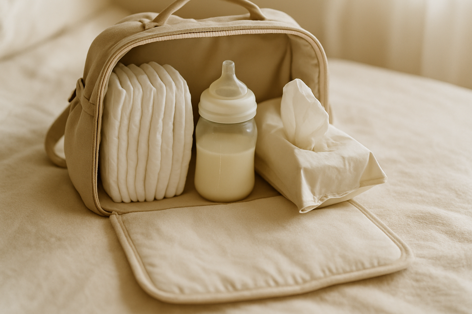 Que Mettre dans un Sac à Langer : La Checklist Complète