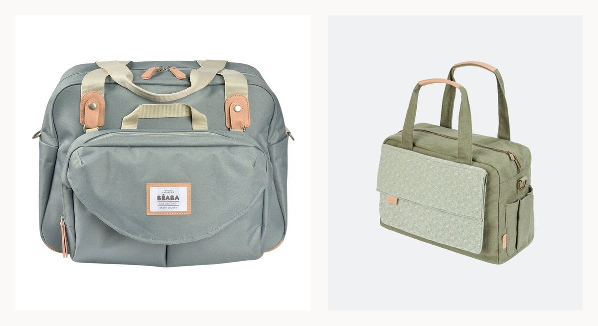 Sac à langer Béaba Genève et Babymoov Day to day côte à côte