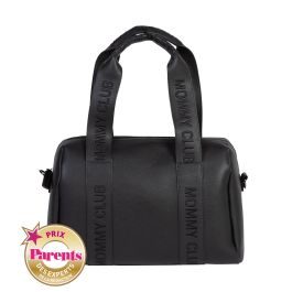 Sac à langer Mommy Club Signature simili noir de Childhome