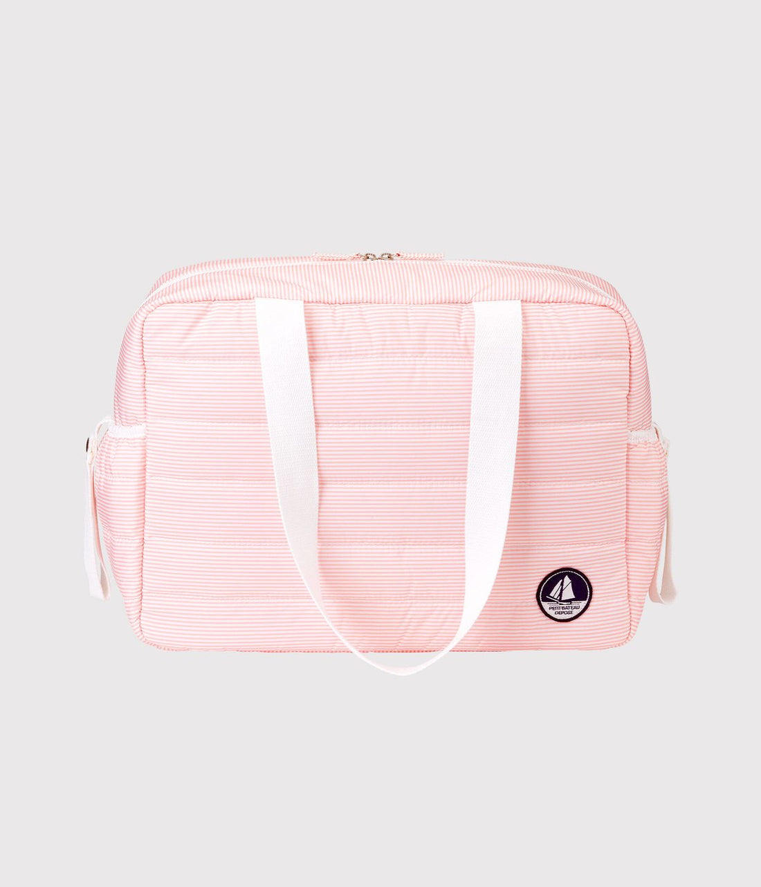 Sac à langer Petit Bateau milleraies ouatiné, modèle désormais indisponible