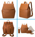 Sac a Dos a Langer Cuir PU vue arriere et bretelles