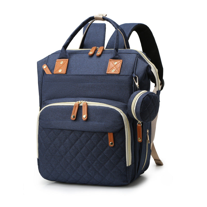 Sac a Dos a Langer Bleu Marine vue principale | sac a dos a langer BebeSac