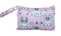 Trousse de Toilette Bebe Animaux Rose detail interieur et compartiments | trousse de toilette bebe BebeSac