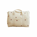Sac a Langer Brode Fleurs detail interieur et compartiments | sac a langer BebeSac
