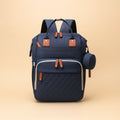 Sac à Dos à Langer Bleu Marine - vue 2 | BebeSac