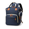 Sac à Dos à Langer Bleu Marine - vue principale sur fond blanc | BebeSac