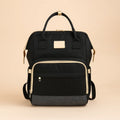 Sac à Dos à Langer Classique Noir - vue 5 | BebeSac