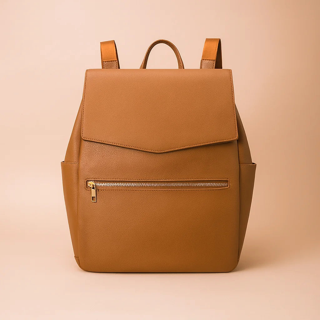 Sac à Dos à Langer Cuir PU - vue 1 | BebeSac