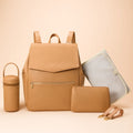 Sac à Dos à Langer Cuir PU - vue 2 | BebeSac