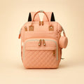 Sac à Dos à Langer Rose Pastel - vue 2 | BebeSac