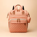 Sac à Dos à Langer Rose Pastel - vue 3 | BebeSac