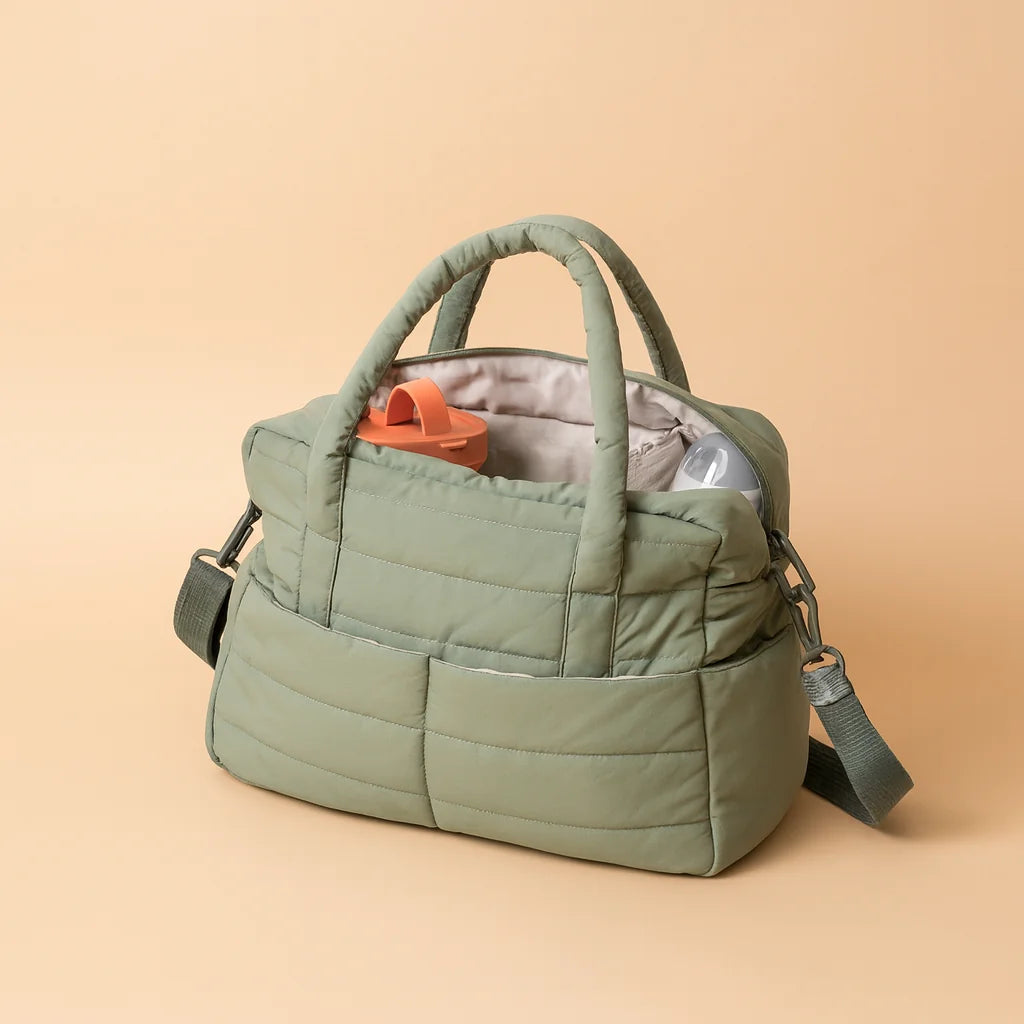 Sac à Langer Coton Matelassé - vue 2 | BebeSac