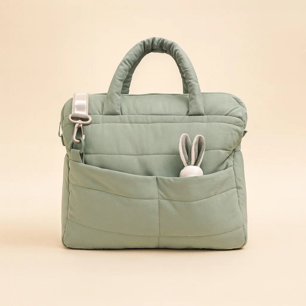 Sac à Langer Coton Matelassé - vue 4 | BebeSac