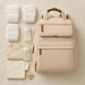 Sac à langer jumeaux extensible : avec le kit complet des jumeaux | BebeSac