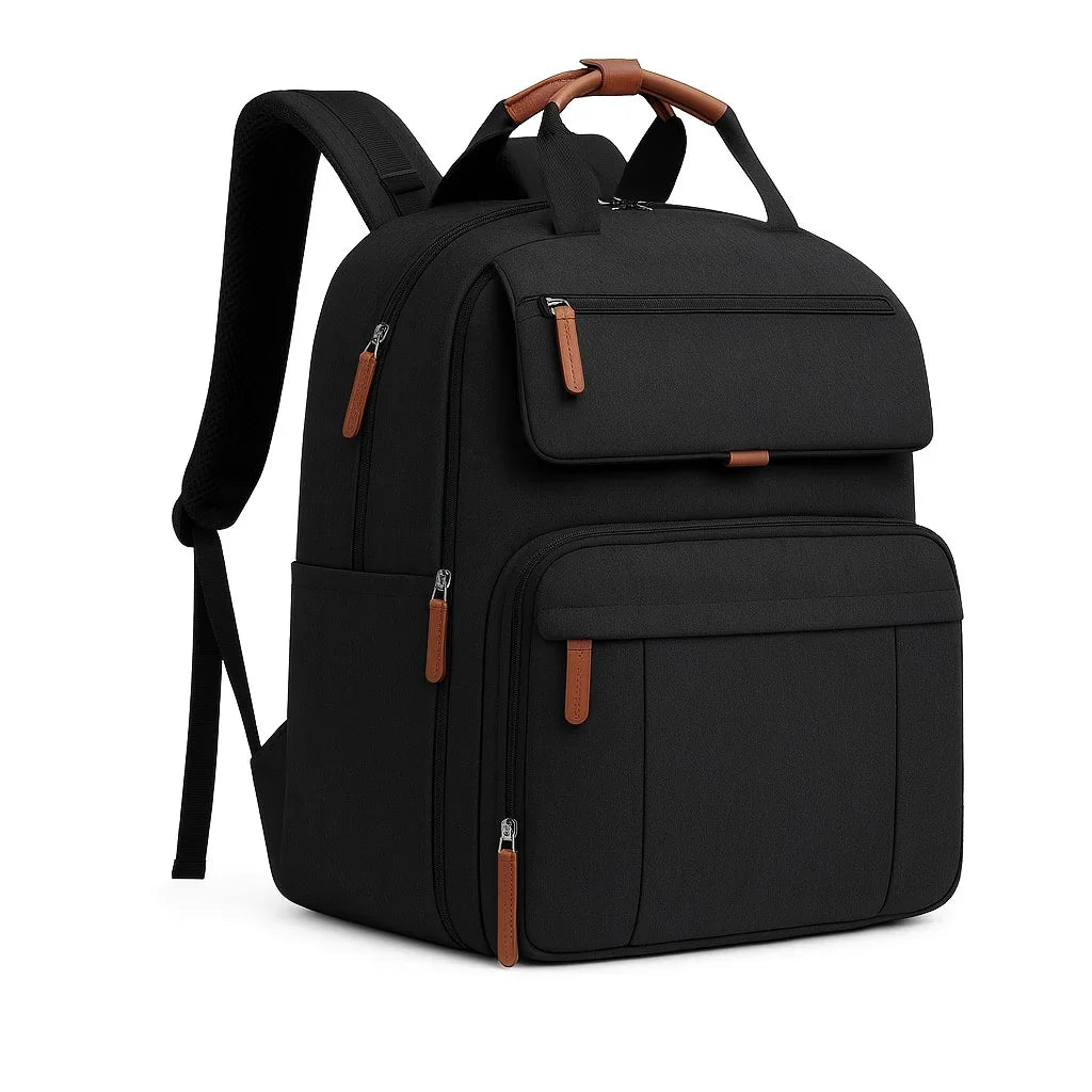 Sac à langer jumeaux extensible : vue trois quarts sur fond blanc | BebeSac