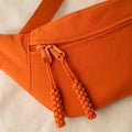 Sac Banane Orange : détail matière et finitions | BebeSac