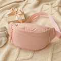 Sac Banane Rose porté en situation | BebeSac
