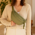 Sac Banane Vert Sauge : détail matière et finitions | BebeSac
