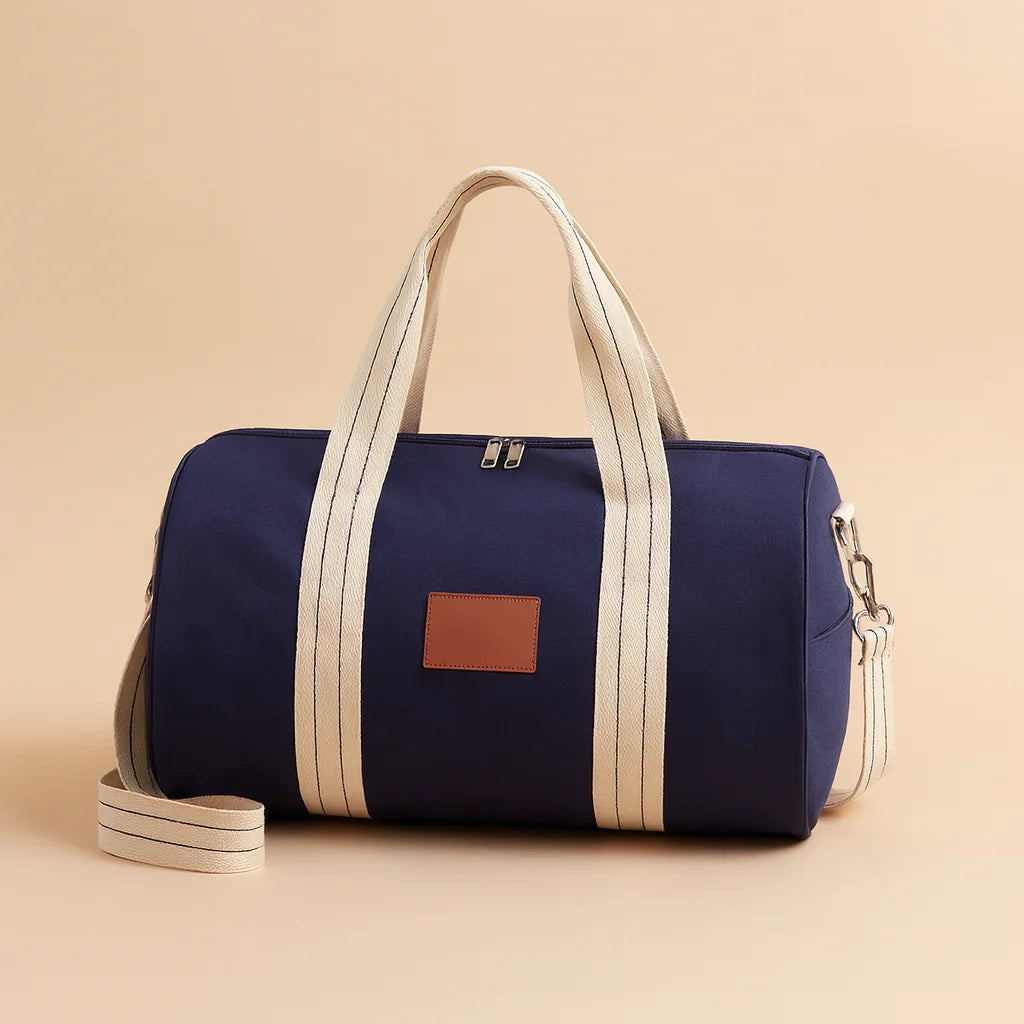 Sac Maternité Voyage Bleu Marine - vue 2 | BebeSac