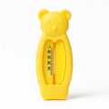 Thermomètre de Bain Ours Jaune : vue trois quarts sur fond blanc | BebeSac