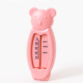 Thermomètre de Bain Ours Rose : vue trois quarts sur fond blanc | BebeSac