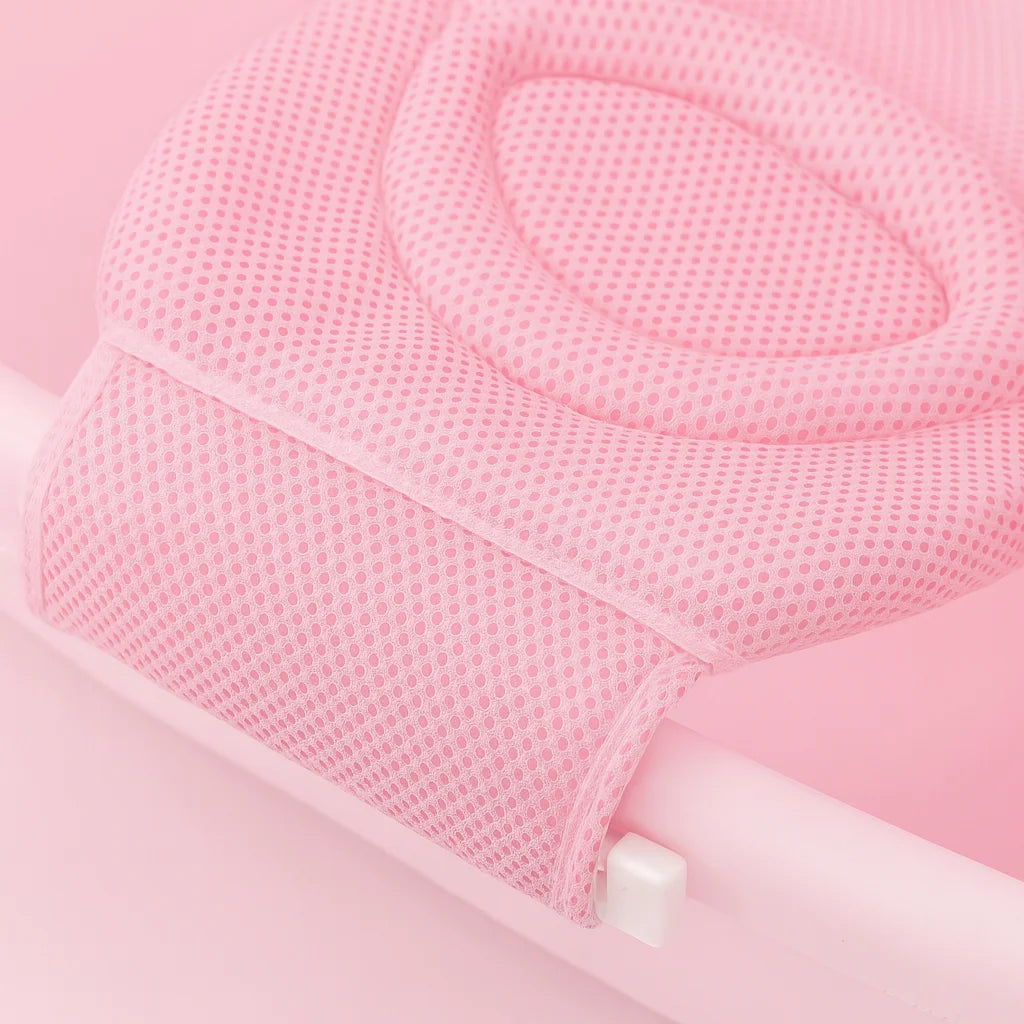 Transat de Bain Rose : détail matière et finitions | BebeSac