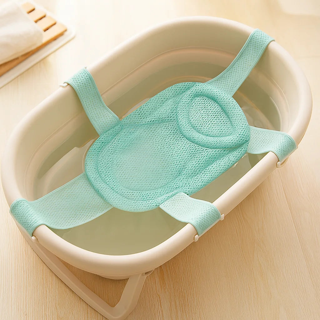 Transat de Bain Vert d'Eau en situation dans la salle de bain | BebeSac