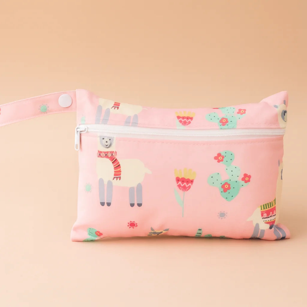 Trousse de Toilette Bébé Animaux Rose - vue 1 | BebeSac