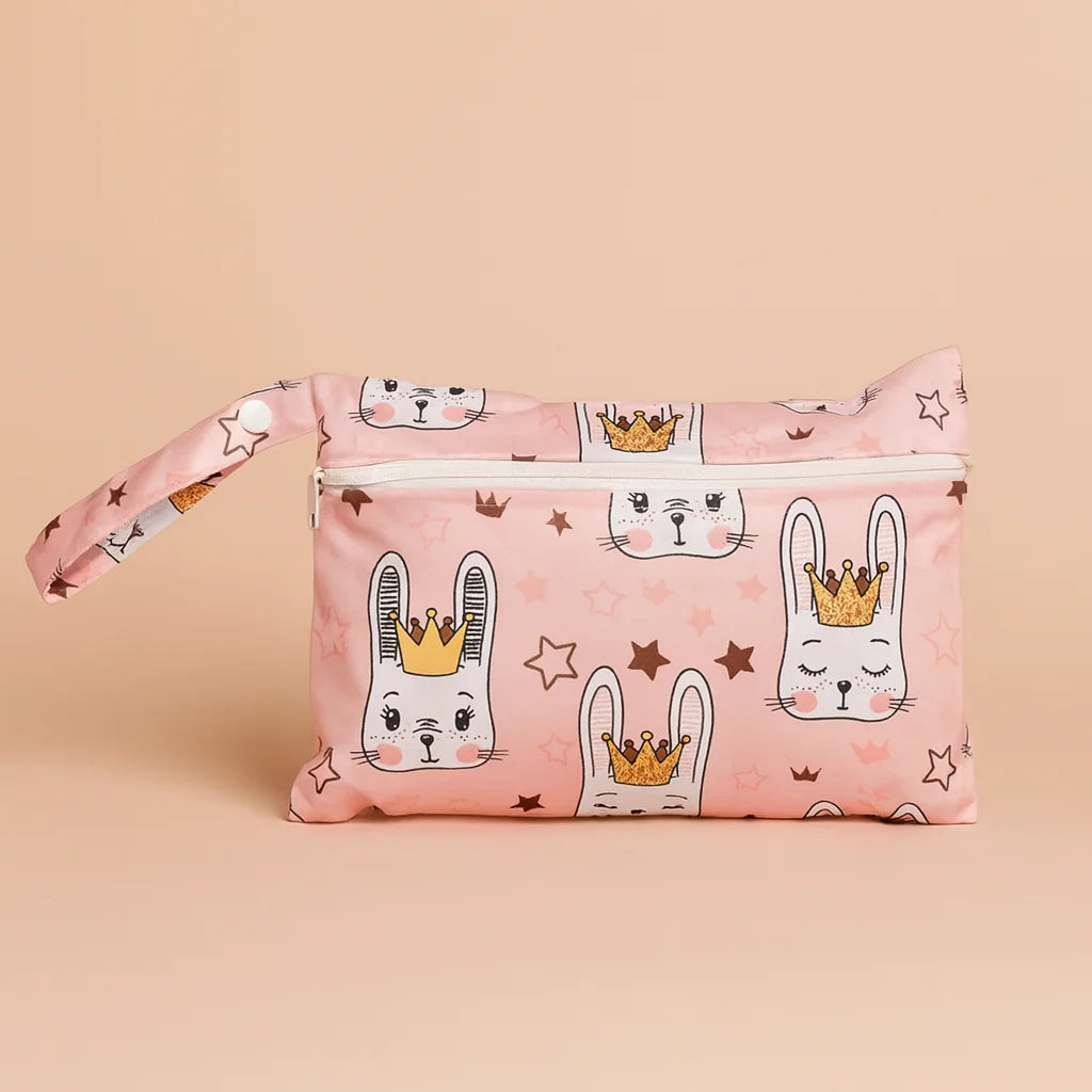 Trousse de Toilette Bébé Animaux Rose - vue 3 | BebeSac